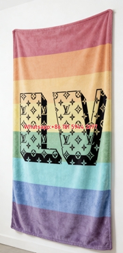 Luxury Print Flannel Sofa Blanket Soft Fashion Throw Blanket 303